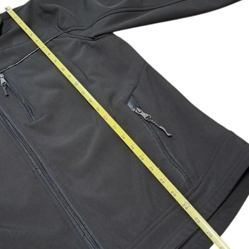 Urban Republic Mens Black Hooded Softshell Jacket Size‎ L